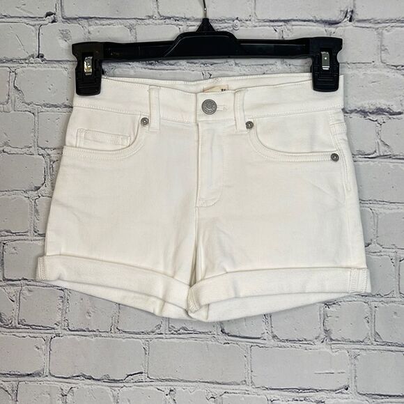 Crewcuts White Denim Shorts - Picture 1 of 5